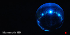 mirrored disco ball